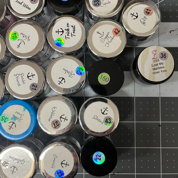 Lot of 41 dip powders for nails - Picture 2 of 7